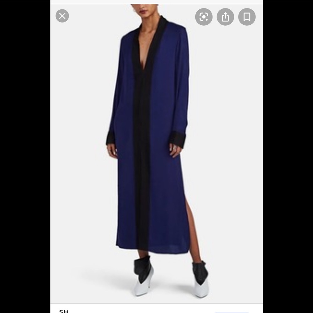 Haider Ackermann Contrast-Panel Jacket Dress - image 1